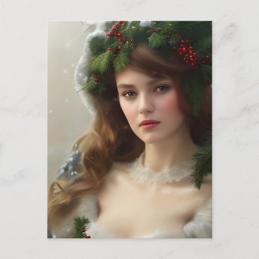 WinterBeauty Holiday Briefkaart (Voorkant)