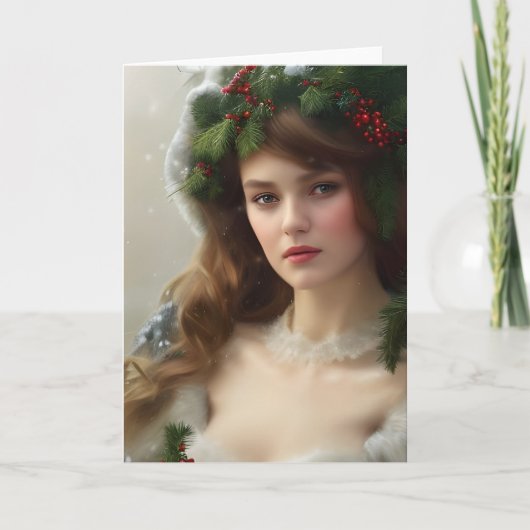 WinterBeauty Holiday Kaart (Voorkant)