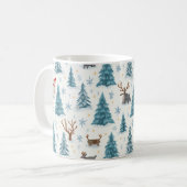 winterbeker koffiemok (Voorkant links)