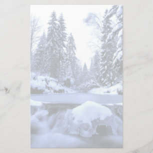 Winterberg: Beskid Mountains, Polen Briefpapier