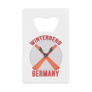 Winterberg, Duitsland Kredietkaart Flessenopener