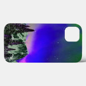 Winterbergen bij nacht Case-Mate iPhone case (Achterkant (horizontaal))