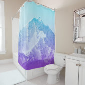 Winterbergpeuk, hipster, piek, foto, ba douchegordijn (In situ)