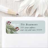 Winterberry retouradreslabel etiket (Insitu)