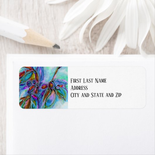 Winterberry Return Address Labels (Insitu)