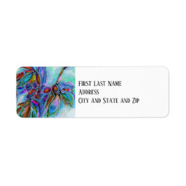 Winterberry Return Address Labels