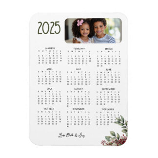Winterbessen 2025 Kalender Kaart Magneet