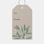 Winterbessen Cadeaulabel (Voorkant)