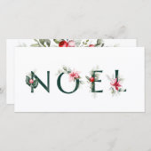 Winterbessen | Kerstbrieven | NOEL Feestdagenkaart (Voorkant / Achterkant)