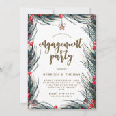 winterbessen met verlofpartij kaart (Voorkant)