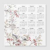 Winterbessen Vogels Kerst 2026 Kalender (Voorkant)