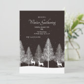 Winterbijeenkomst Kaart (Staand voorkant)