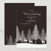 Winterbijeenkomst Kaart (Voorkant / Achterkant)