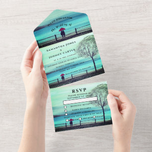 Winterbijtend hout - paardenland in één land all in one uitnodiging