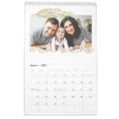 Winterblad Enkele Pagina Agenda, Middelgroot Kalender (Mar 2027)