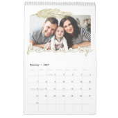 Winterblad Enkele Pagina Agenda, Middelgroot Kalender (Feb 2027)