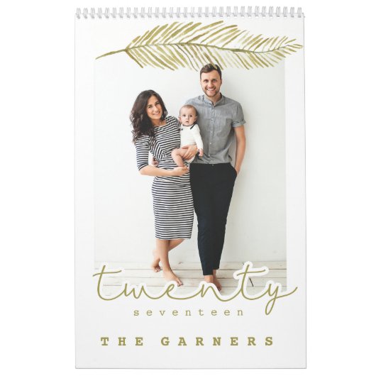 Winterblad Enkele Pagina Agenda, Middelgroot Kalender (Hoes)