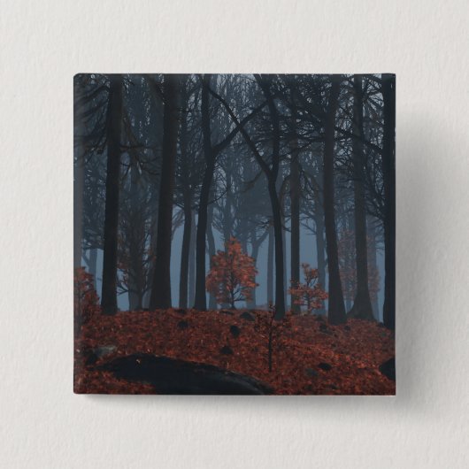 Winterbladeren Button (Voorkant)