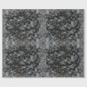 Winterbladeren Cadeaupapier (Vlak)