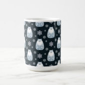 WINTERBLAUW- EN WITTIJDPOLAIRE BEREN KOFFIEMOK (Center)