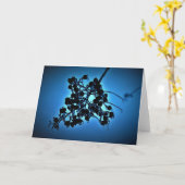 Winterblauw, kaart (Gele Bloem)