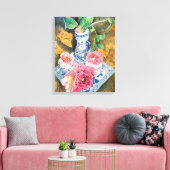 Winterbloesems Canvas Afdruk (Insitu (Woonkamer))