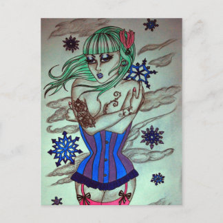 winterblues briefkaart