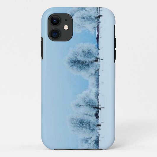 WinterBoerderij Case-Mate iPhone Case (Achterkant)