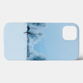 WinterBoerderij Case-Mate iPhone Case (Achterkant (horizontaal))