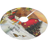 Winterboerderij Kerstboom Rok (Gekanteld)