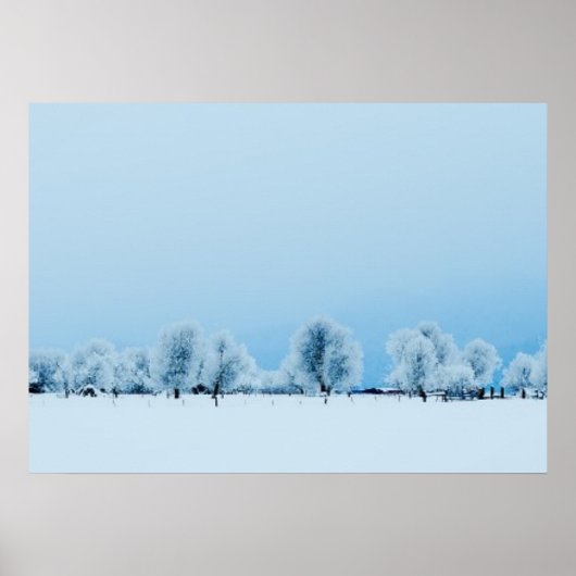 WinterBoerderij Poster (Voorkant)