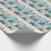 Winterbomen Cadeaupapier (Hoek)