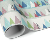 Winterbomen Cadeaupapier (Rol Hoek)