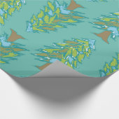 Winterbomen Cadeaupapier (Hoek)