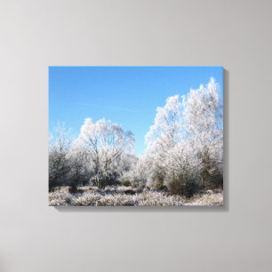 WINTERBOMEN CANVAS AFDRUK