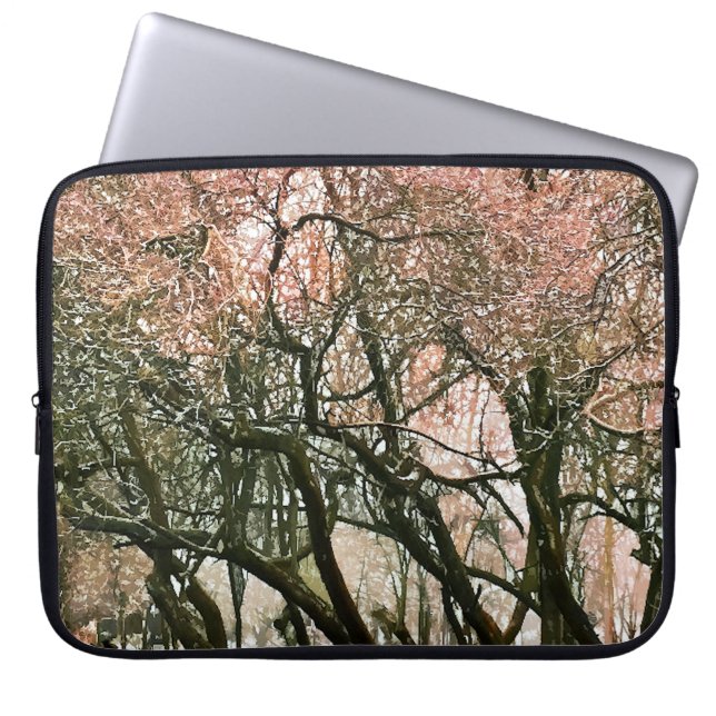 WINTERBOMEN LAPTOP SLEEVE (Voorkant)