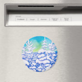 Winterbomen Magneet (Insitu (Vaatwasser))