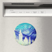 Winterbomen op zoek naar de Notch Magneet (Insitu (Vaatwasser))