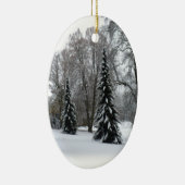 Winterbomen Ornament Persoonlijk Winterdecoratie (Rechts)