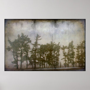 Winterbomen Poster