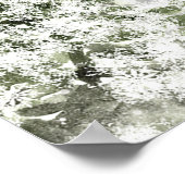 Winterbomen vakantie welkom trouwbord poster (Hoek)