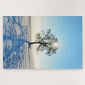 Winterboom - - legpuzzel (Horizontaal)