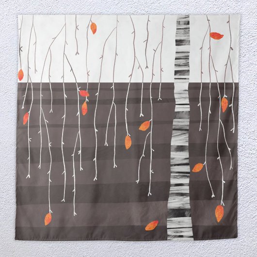 Winterboomzwart Wandkleed