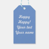 winterbos cadeaulabel (Achterkant)