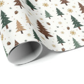 winterbos cadeaupapier (Rol Hoek)