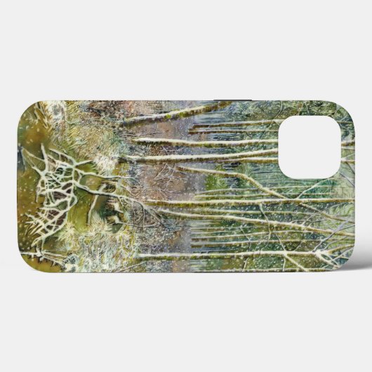 winterbos Case-Mate iPhone case (Achterkant (horizontaal))