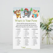 winterbos Dier Wat zit er in je handtas? (Staand voorkant)