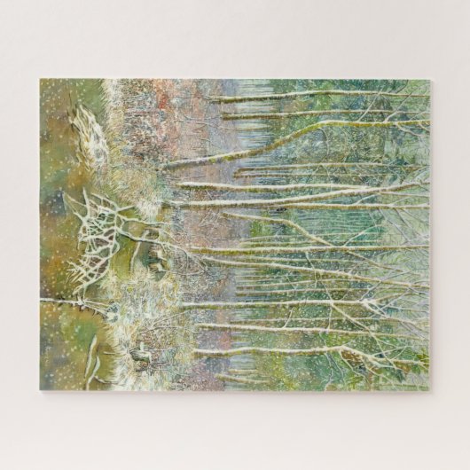 winterbos legpuzzel (Horizontaal)