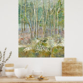 winterbos poster (Keuken)