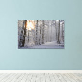 winterbos verpakt canvas (Insitu (Houten vloer))